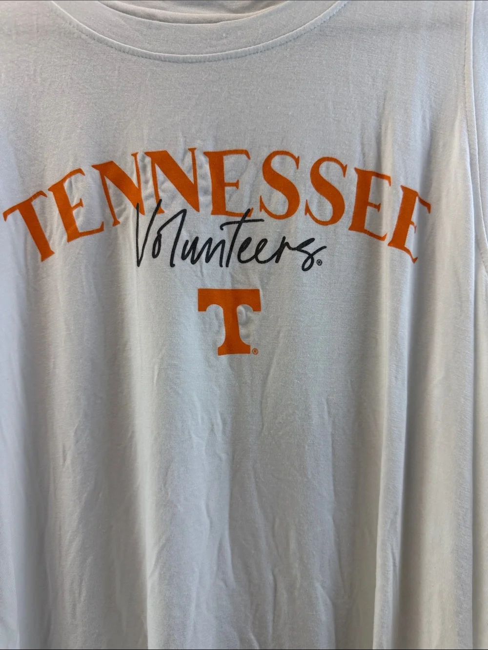Tennessee Volunteers White Sleeveless Tank‎ Top - Picture 2 of 7